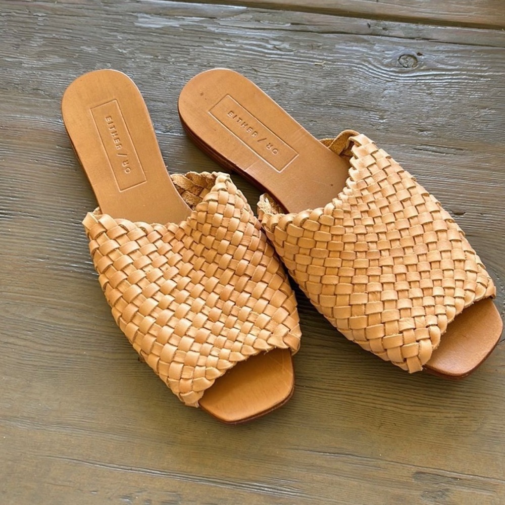 COPY - Anthropologie x Either/Or Woven Sandals